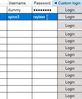 SP-ICE-3 Batch Updater Custom Login